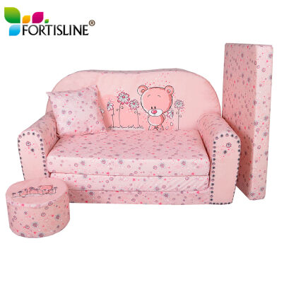 Kindersofa zum Aufklappen - Bärchen